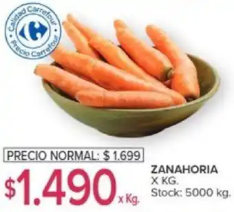 Carrefour ZANAHORIA oferta