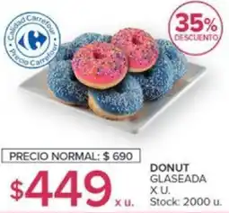Carrefour DONUT GLASEADA oferta