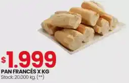 Changomas PAN FRANCÉS oferta