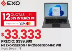 Changomas NB EXO CELERON 4 oferta