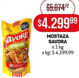 Makro MOSTAZA SAVORA oferta