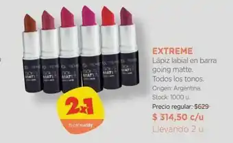 Farmacity Lápiz labial en barra going matte. oferta