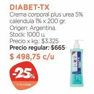 Farmacity Crema corporal plus urea 5% calendula 1% x 200 gr. oferta