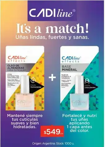 Farmacity Esmalte cadi effects oferta