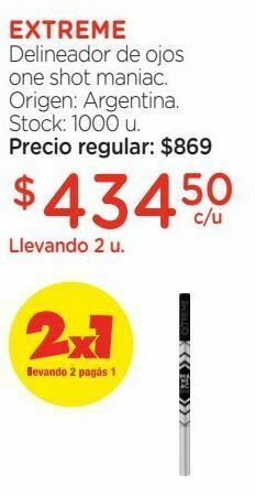 Farmacity Delineador de ojos one shot maniac. oferta