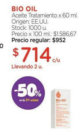 Aceite tratamiento x 60 ml.