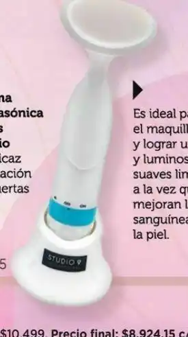 Farmacity Cepillo eléctrico studio 9 professional limpieza facial multifunción oferta