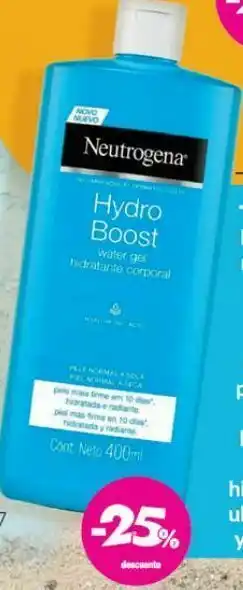 Farmacity Hydro boost gel cream x 400 ml. oferta