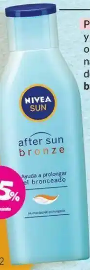 Farmacity Loción nivea sun after sun bronze x 200 ml oferta