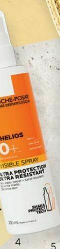 Farmacity Protector solar la roche posay anthelios invisible en spray fps 50+ x 200 ml oferta