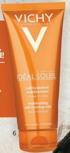 Farmacity Leche autobronceante vichy idéal soleil x 100 ml oferta