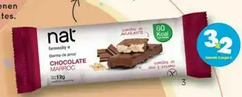 Farmacity Barrita de arroz nat chocolate marroc x 12 g oferta