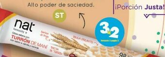 Farmacity Turrón de maní nat x 25 g oferta