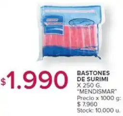 Carrefour MENDISMAR BASTONES DE SURIMI oferta