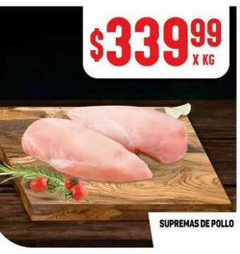 Makro Suprema de pollo x kg oferta