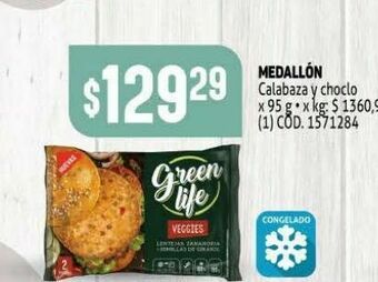 Makro Medallón green life oferta