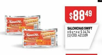 Makro Salchichas swift oferta