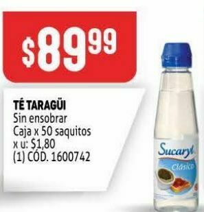 Makro Tés taraguí oferta