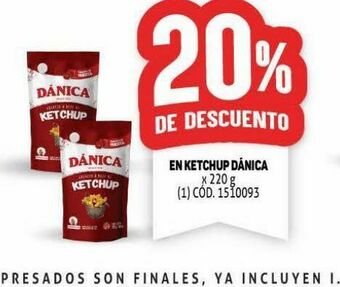 Makro Ketchup dánica oferta