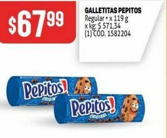 Makro Galletas pepitos oferta