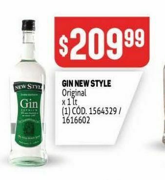 Makro Ginebra new style oferta