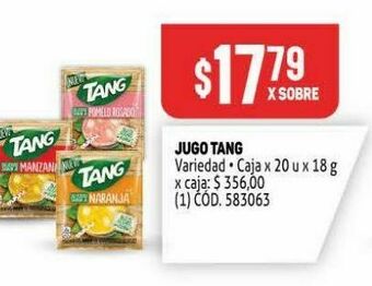 Makro Jugo en polvo tang oferta