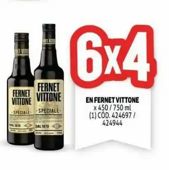 Makro Licor fernet vottone oferta