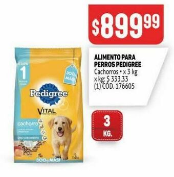 Makro Alimento para perros pedigree oferta