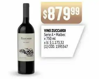 Makro Vino zuccardi oferta