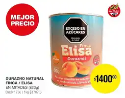 Atomo Conviene Durazno natural finca / elisa oferta