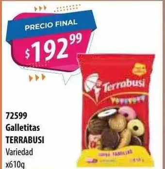 Micropack Galletitas Terrabusi Variedad x 610g oferta