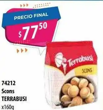 Micropack Scons Terrabusi x 160g oferta