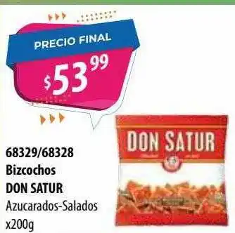Micropack Bizcochos Don Satur x 200g oferta
