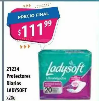 Micropack 21234 Protectores Diarios Ladysoft x 20u oferta