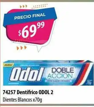 Micropack 74257 Dentífrico Odol 2 x 70g oferta