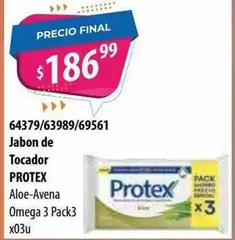 Micropack 64379 63989 69561 Jabon De Tocardor Protex x 03u oferta