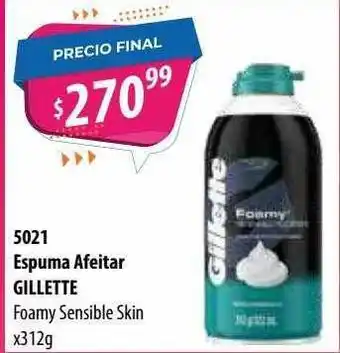 Micropack 5021 Espuma Afeitar Gillette x 312g oferta
