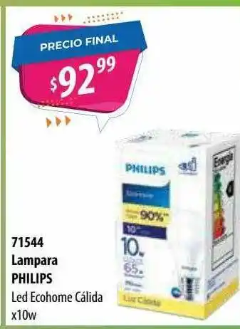 Micropack 71544 Lampara Philips x 10w oferta