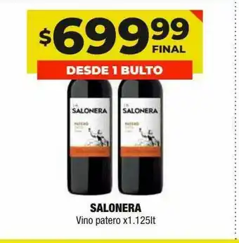 Maxi Ofertas Salonera Vino Patero x 1.125lt oferta