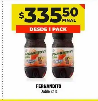 Maxi Ofertas Fernandito Doble x 1lt oferta