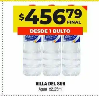 Maxi Ofertas Villa Del Sur Agua x 2.25ml oferta