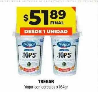 Maxi Ofertas Tregar Yogur Con Cereales x 164gr oferta