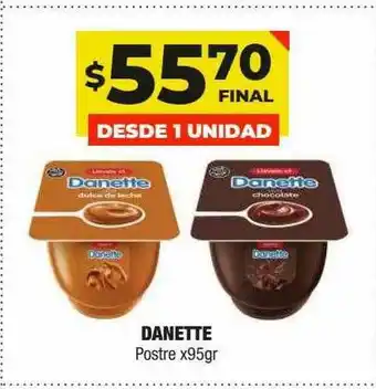 Maxi Ofertas Danette Postre x 95gr oferta