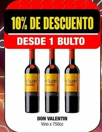 Maxi Ofertas Don Valentin Vino x 750cc oferta