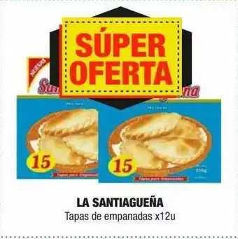 Maxi Ofertas La Santiagueña Tapas De Empanadas x 12u oferta