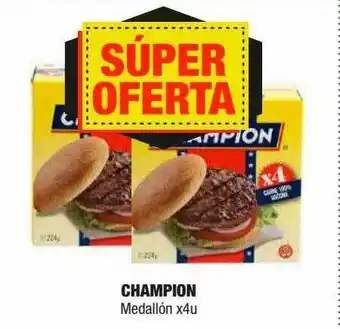 Maxi Ofertas Champion Medallón x 4u oferta