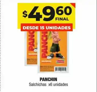Maxi Ofertas Panchin Salchichas X6 Unidades oferta