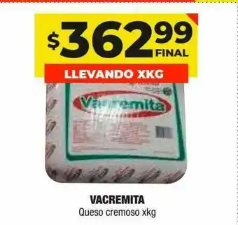 Maxi Ofertas Vacremita Queso Cremoso oferta