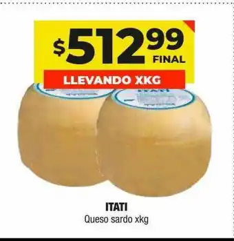 Maxi Ofertas Itati Queso Sardo oferta