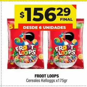 Maxi Ofertas Froot Loops Cereales Kelloggs x 175gr oferta